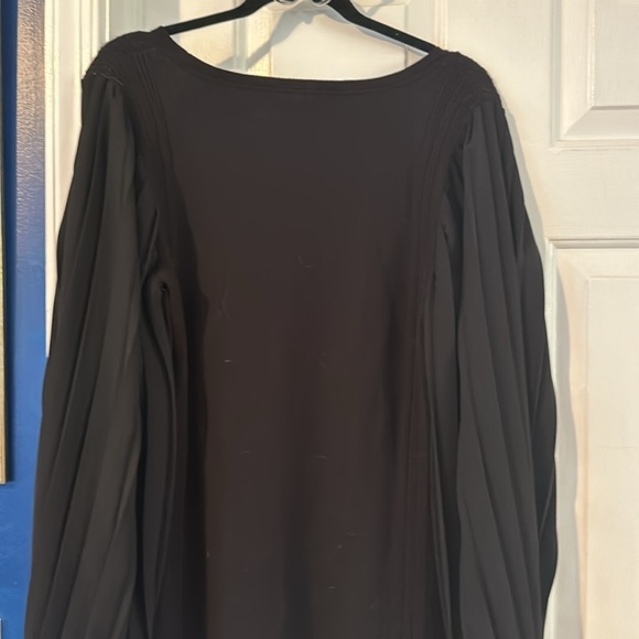 NWOT Women’s White House Black Market Pleated
Sleeve Sweater Dress Size Large - Picture 9 of 12